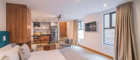 1 bedroom, iron/ironing board, travel cot, WiFi