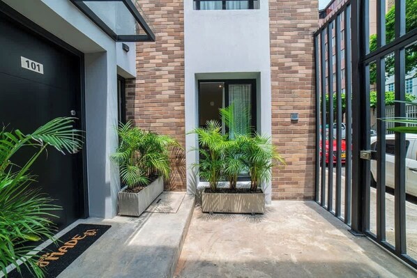 Details aan de buitenkant