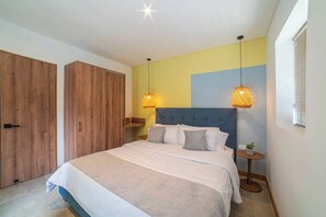 3 slaapkamers, een kluis op de kamer, een strijkplank/strijkijzer