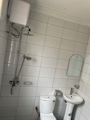 Towels, soap, toilet paper
