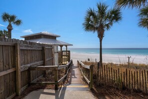 Beach nearby - Sand Castles West A4: Steps to Beach, Pools, Private Balcony & More! (Panama City Beach)