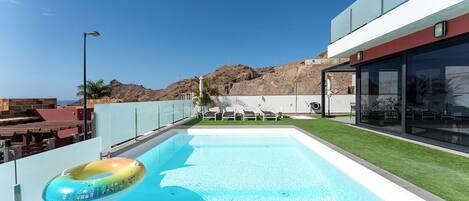 Außenpool, beheizter Pool