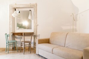 Comfort Quadruple Room | Living area - Masseria del Monte (Conversano)