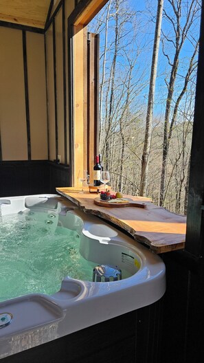 Bain à remous intérieur