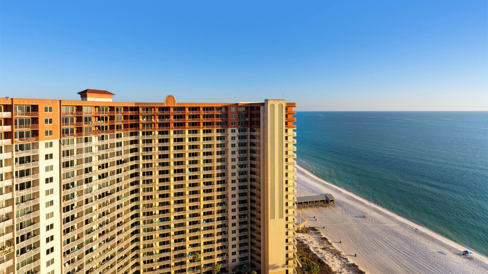 Apartment, Mehrere Betten, Balkon, Strandblick (Shores of Panama 2308) | Außenbereich