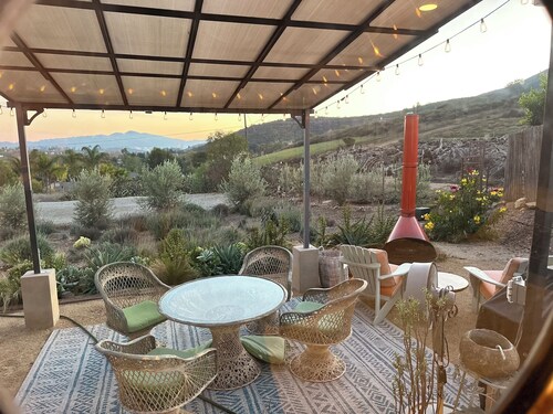 Unique Boutique Airstream Spartan in a Lavender Oasis