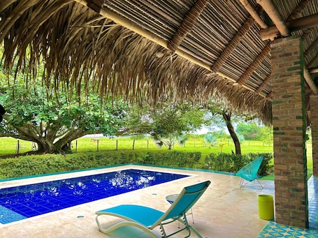 Deluxe Bungalow, Pool View | View from room. Hato San Pablo