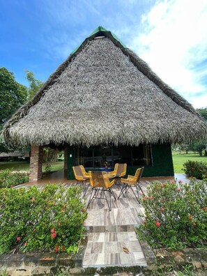 Deluxe House, Patio, River View | Free WiFi, bed sheets - Hato San Pablo (Orocue)