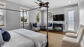 House, Multiple Beds, Patio, Garden View (The Cake Cottage) | 4 bedrooms, individually decorated, individually furnished, bed sheets