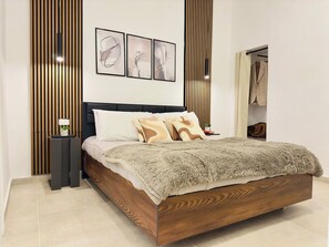 Bedroom and closet