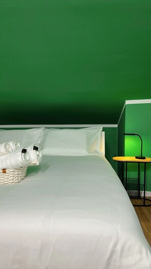1 Schlafzimmer, Reisekinderbett, kostenloses WLAN, Bettwäsche