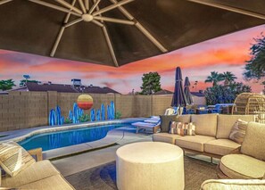 Una piscina climatizada