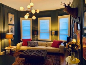 Living area - Downtown Designer Digs (Burlington)