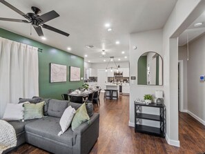 Smart TV, video games, books, music library