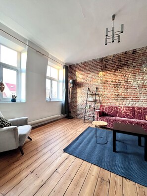 Apartment, City View | Living area - Spacious Family Apartment Midi (Brussels)