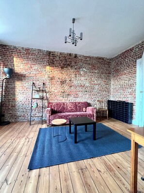 Apartment, City View | Living area