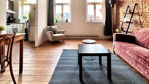 Apartment, City View | Living area - Spacious Family Apartment Midi (Brussels)
