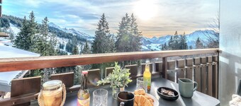 Slow Chalet Maison des Bois 7min walk from slopes : Nordic + Alpine skiing