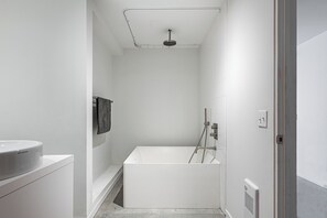 ヘアドライヤー、タオル、トイレットペーパー