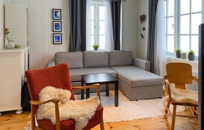 Fernseher, Kamin