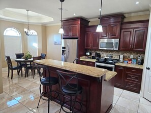 Microwave, oven, stovetop, paper towels