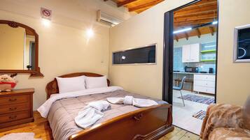 1 kamar tidur, Wi-Fi, dan seprai linen