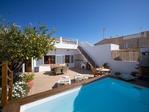 Pool - Nice house with 3 bedrooms, barbecue and private pool (Alcúdia)