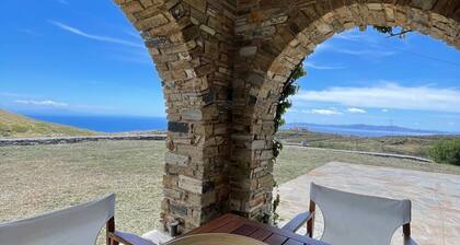 Nightsky Tinos Villa w Unrestricted View, Nightsky Tinos Villa w Unrestricted View