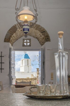 Dining - Tinos Olive Mill House, Tinos Olive Mill House (Ktikados)