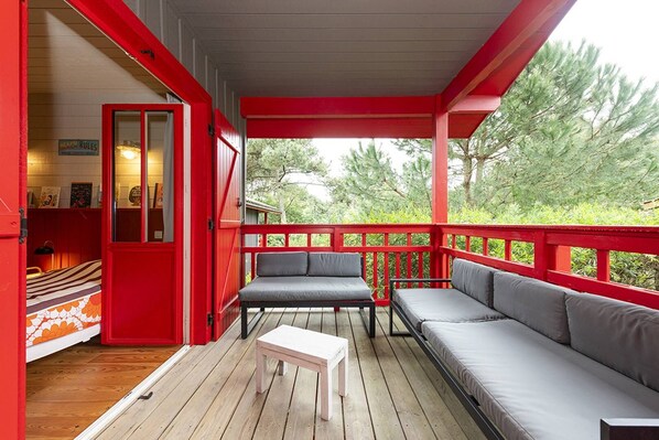 Terrace/patio - Magnifique maison familiale aux américains - 8 personnes (CAP FERRET)