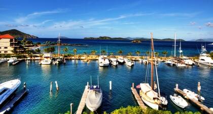 NEW LISTING!!! Renovated Charming Studio Retreat with Stunning Caribbean Views