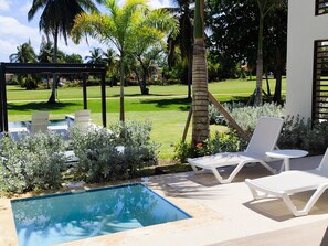Pool - Jacuzzi, Golf Club and swimming pool: perfect for a relaxing stay (Punta Cana)