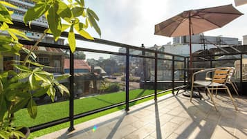 Deluxe Double Room, Balcony | Terrace/patio