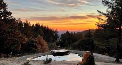 NEW! May’s log cabin luxury studio farm stay.
