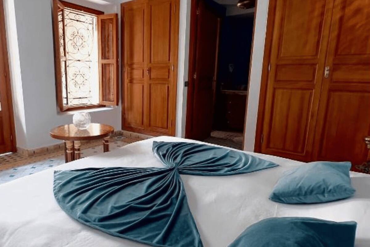 Blackout drapes, soundproofing, iron/ironing board (on request)