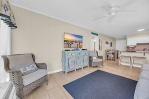 Smart TV, books - Place at Beach III 3A-2BD OceanView-Shore Drive-Sleeps 6 (Myrtle Beach)
