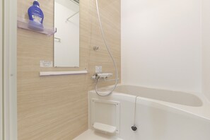 Apartment, Non Smoking (A) | Bathroom | Combined shower/tub, hair dryer, slippers, towels - Gaia BOSCO by Tranova (Tokyo)