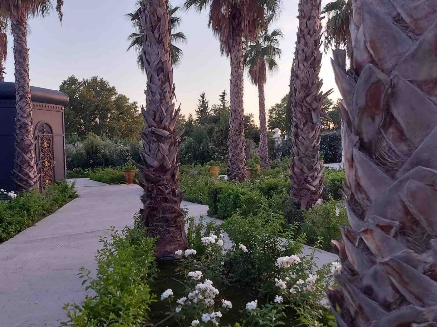 Enceinte de l’hébergement