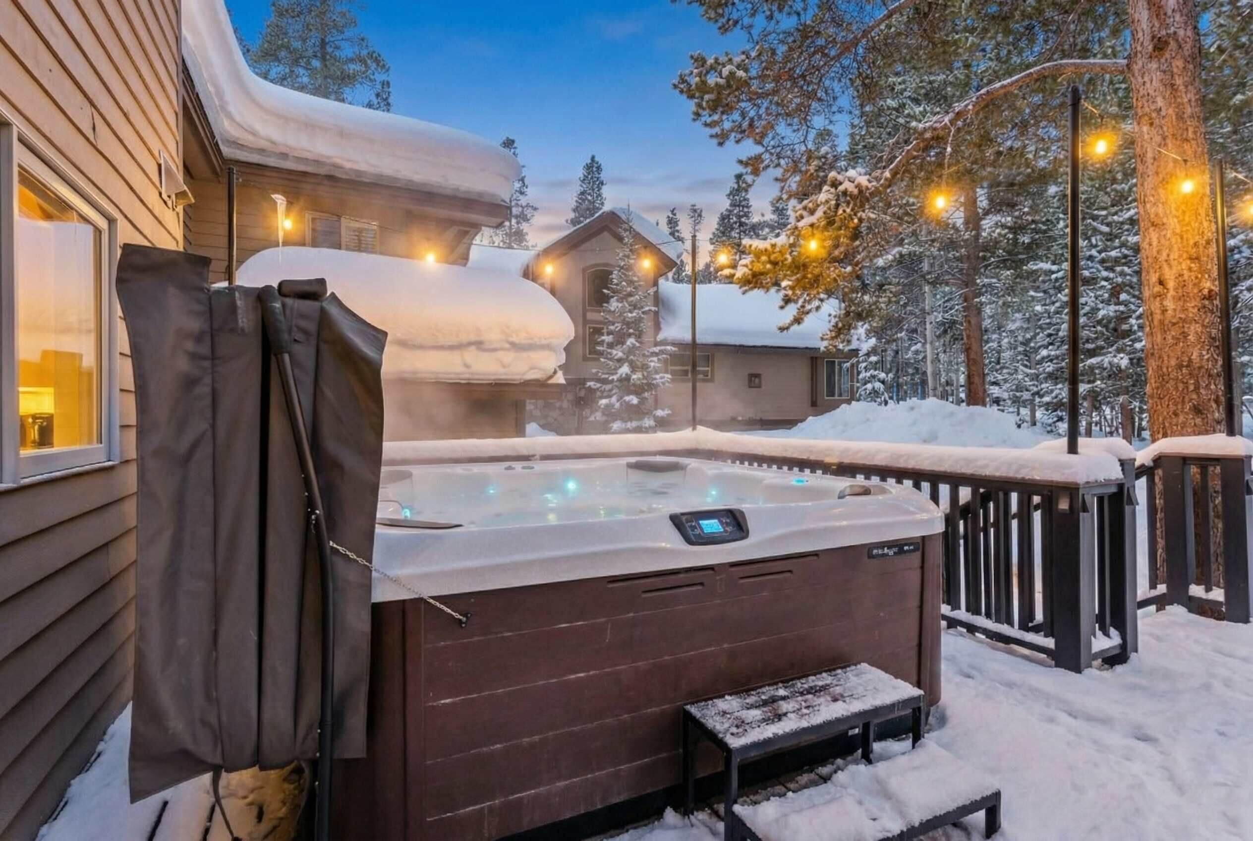 Bain à remous extérieur