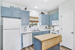 Fridge, microwave, oven, stovetop - You, Me and the Sea Cottage at The Rookery ~ Close to the beach + $400 in FREE Activities Daily (Gulf Shores)