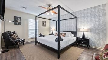 7 多间卧室、WiFi、床单