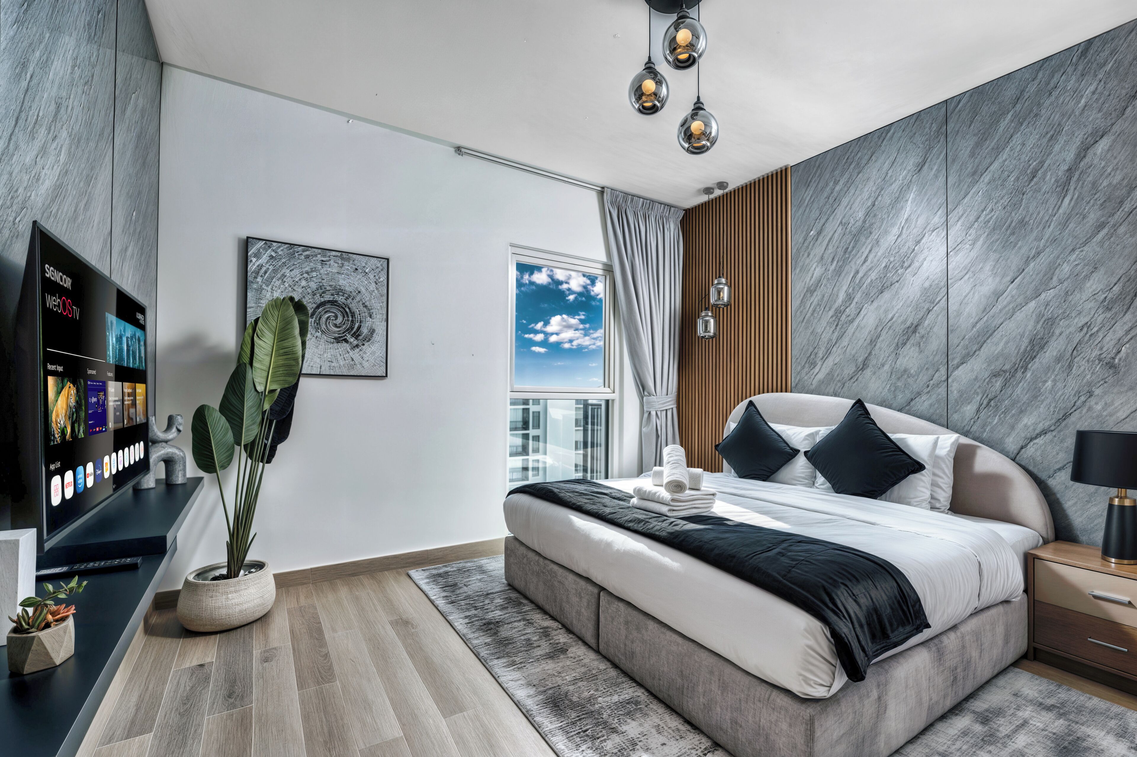 Appartement Premium, 2 chambres, balcon, vue cour intérieure