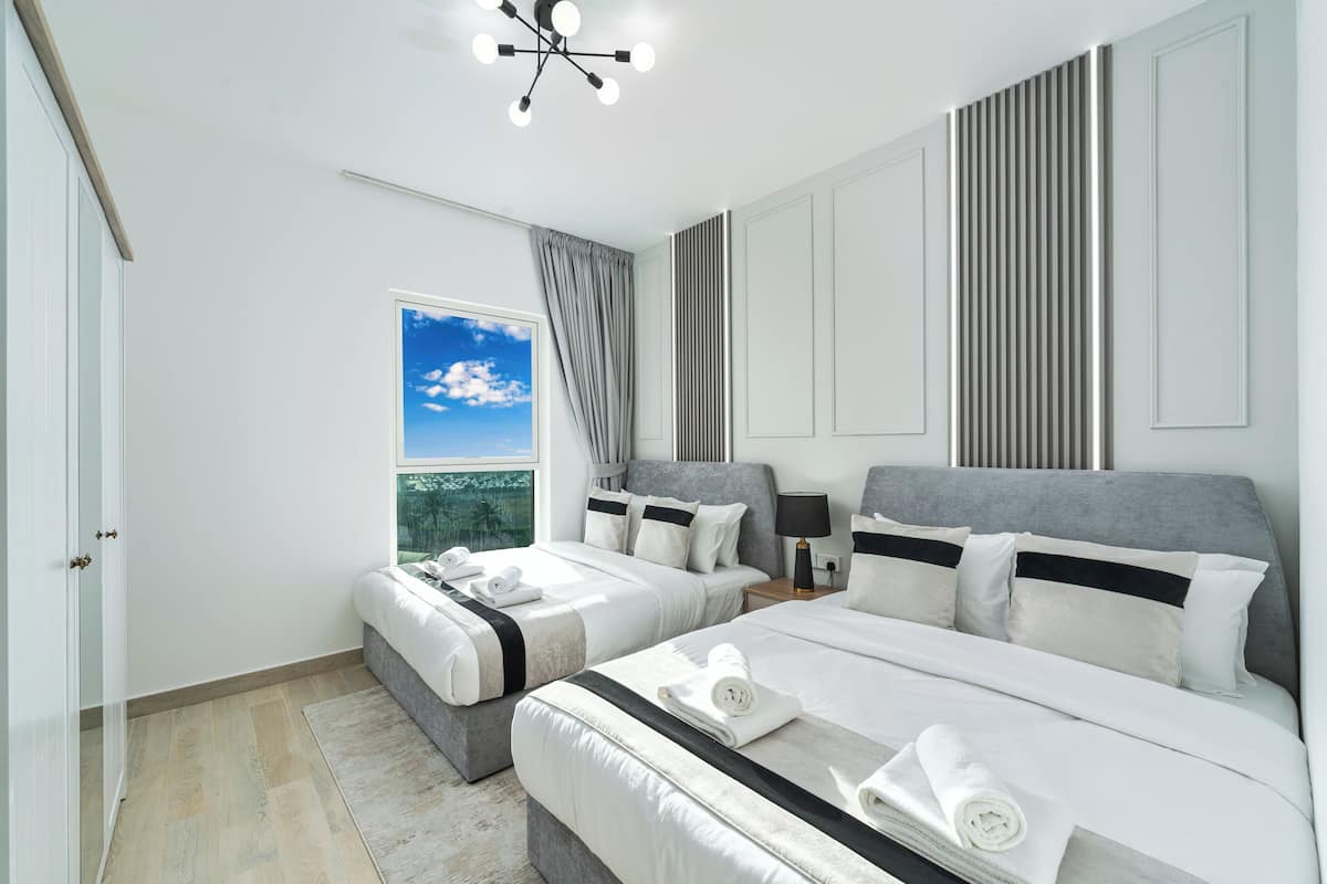 4 habitaciones y ropa de cama de alta calidad