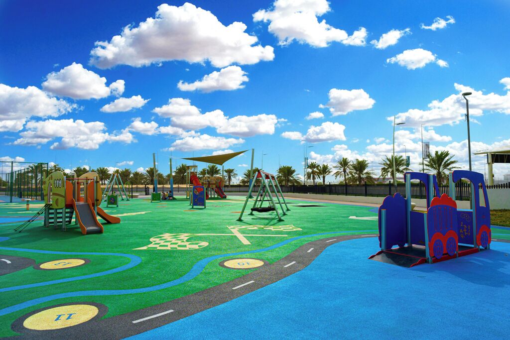 Außen-Kinderspielplatz