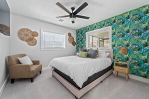 Desk, iron/ironing board, travel crib, free WiFi