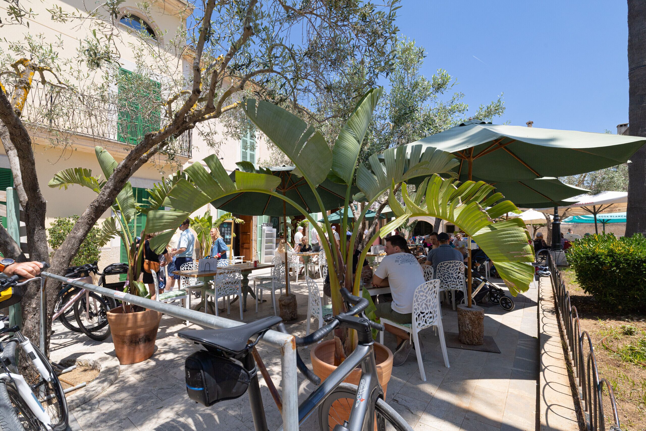 Udendørs spisemuligheder