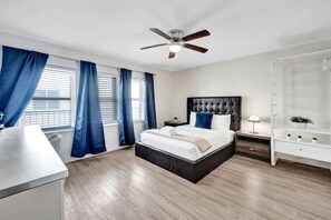 1 bedroom, iron/ironing board, travel crib, WiFi