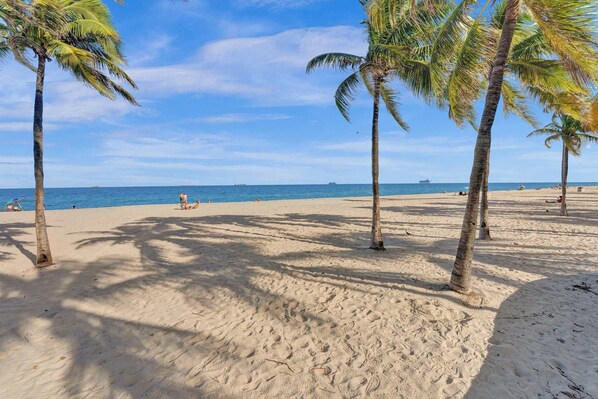 Beach nearby