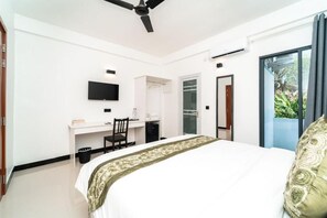 Double or Twin Room | In-room safe, desk, laptop workspace, free WiFi - Sameydhaan Inn  (Fuvahmulah)