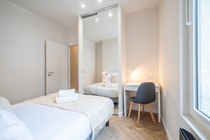 2 Schlafzimmer, Schreibtisch, WLAN, Bettwäsche